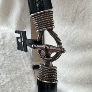 NWT ELLEN TRACY GENUINE LEATHER BELT